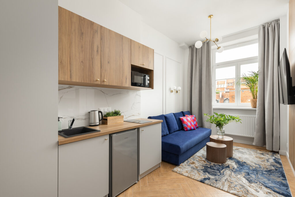 Warszawa stare miasto - Apartament z 1 sypialnią